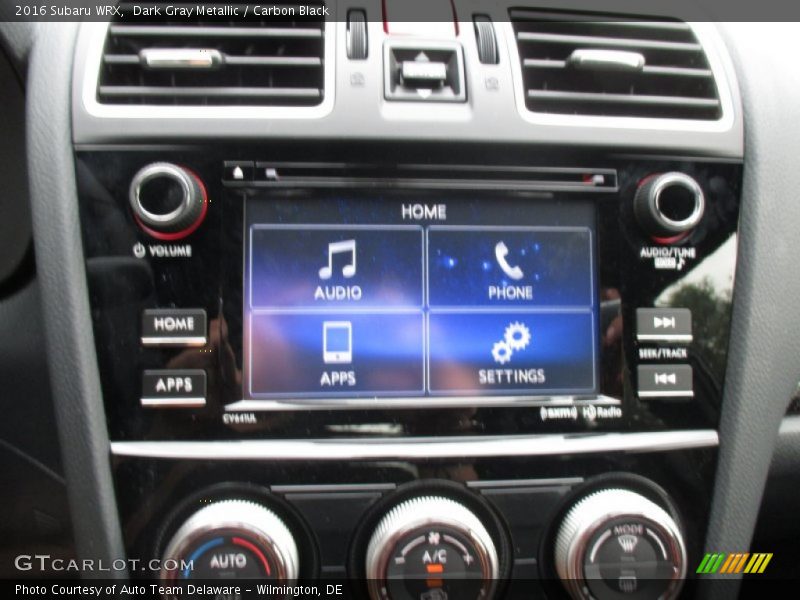 Controls of 2016 WRX 