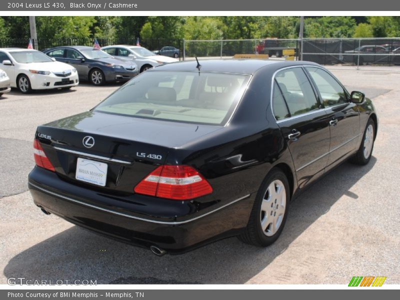 Black Onyx / Cashmere 2004 Lexus LS 430