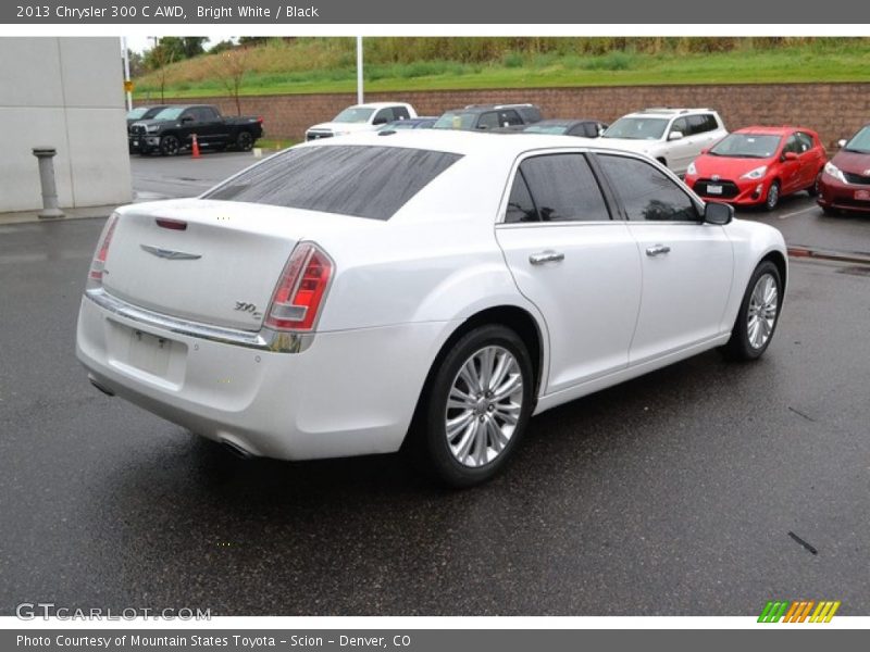 Bright White / Black 2013 Chrysler 300 C AWD