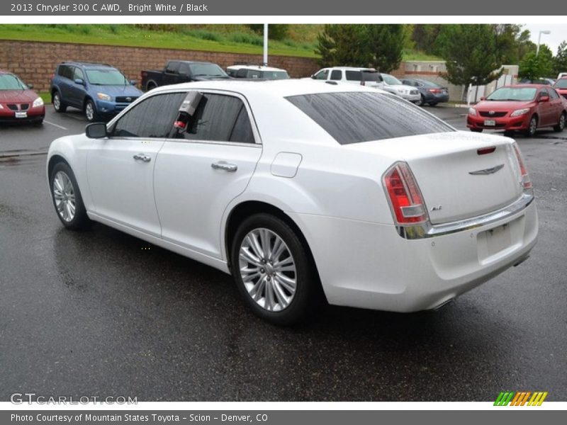 Bright White / Black 2013 Chrysler 300 C AWD
