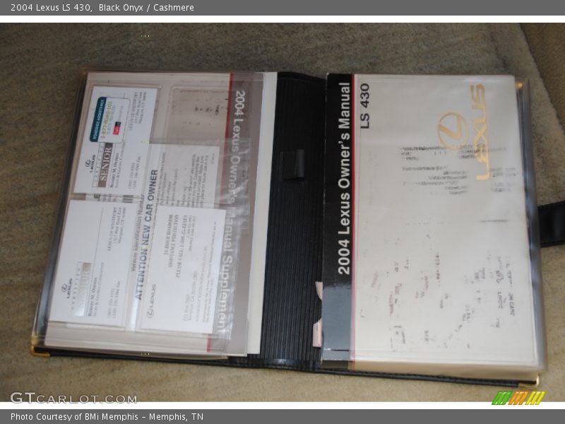 Black Onyx / Cashmere 2004 Lexus LS 430