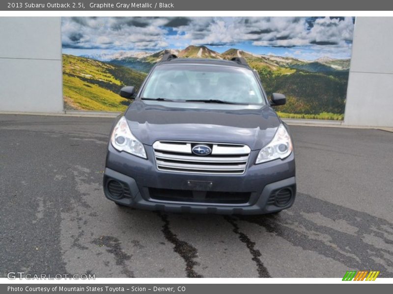 Graphite Gray Metallic / Black 2013 Subaru Outback 2.5i