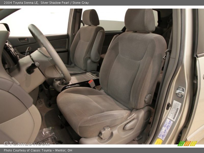 Silver Shadow Pearl / Stone Gray 2004 Toyota Sienna LE