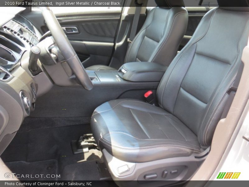 Ingot Silver Metallic / Charcoal Black 2010 Ford Taurus Limited
