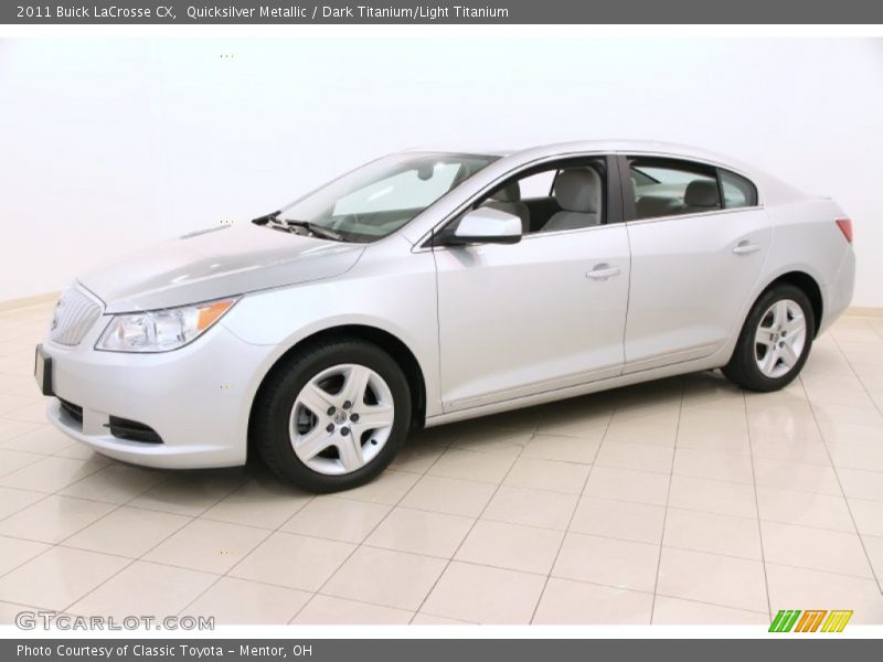 Quicksilver Metallic / Dark Titanium/Light Titanium 2011 Buick LaCrosse CX