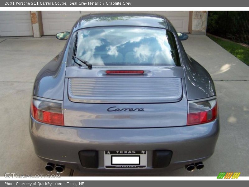 Seal Grey Metallic / Graphite Grey 2001 Porsche 911 Carrera Coupe