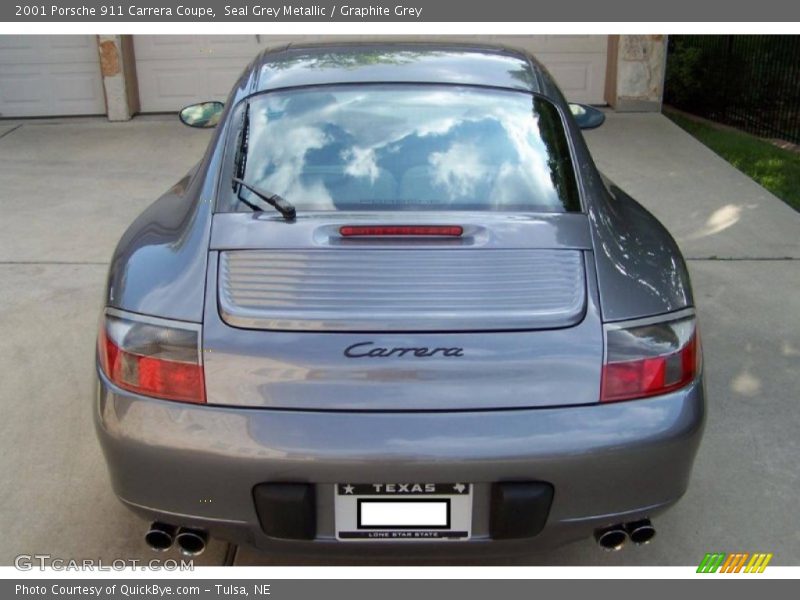 Seal Grey Metallic / Graphite Grey 2001 Porsche 911 Carrera Coupe