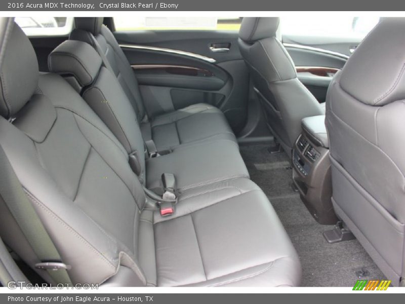 Crystal Black Pearl / Ebony 2016 Acura MDX Technology