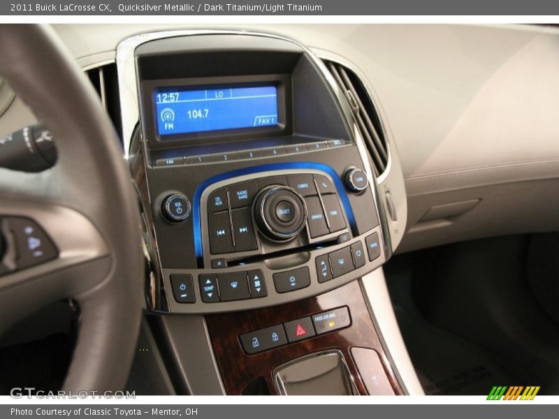 Quicksilver Metallic / Dark Titanium/Light Titanium 2011 Buick LaCrosse CX
