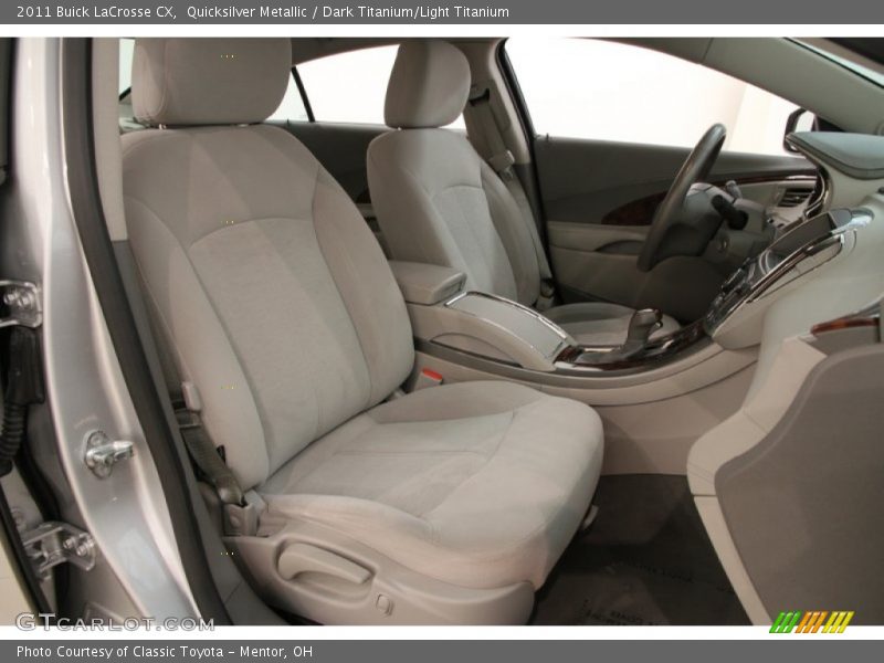 Quicksilver Metallic / Dark Titanium/Light Titanium 2011 Buick LaCrosse CX