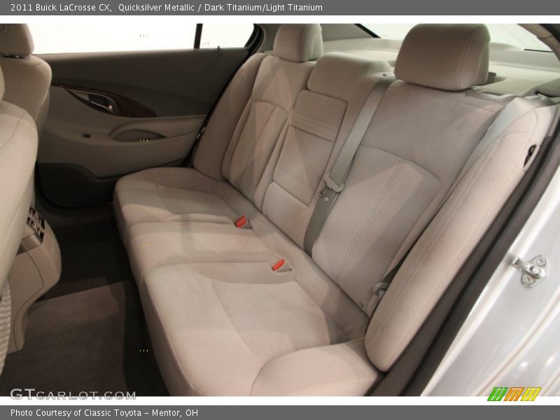 Quicksilver Metallic / Dark Titanium/Light Titanium 2011 Buick LaCrosse CX