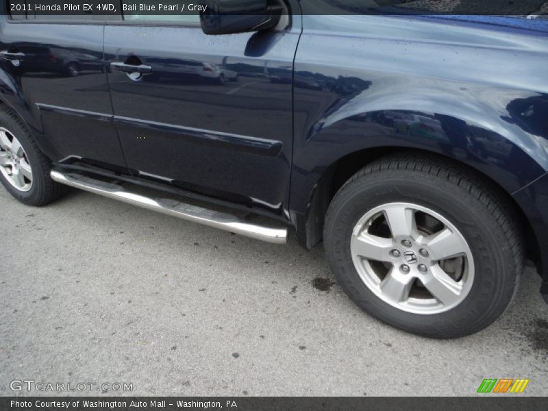 Bali Blue Pearl / Gray 2011 Honda Pilot EX 4WD