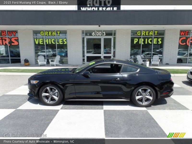 Black / Ebony 2015 Ford Mustang V6 Coupe