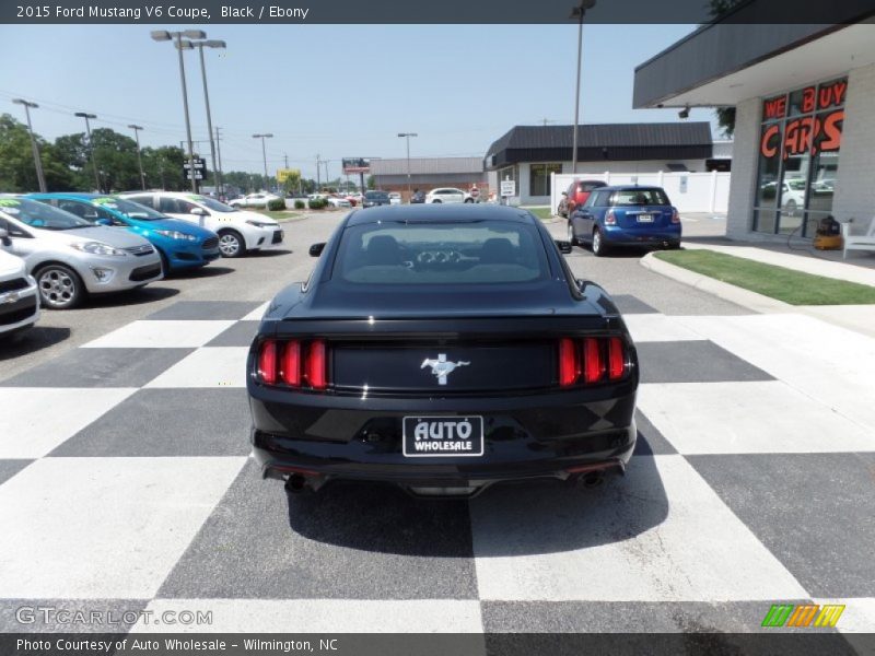 Black / Ebony 2015 Ford Mustang V6 Coupe