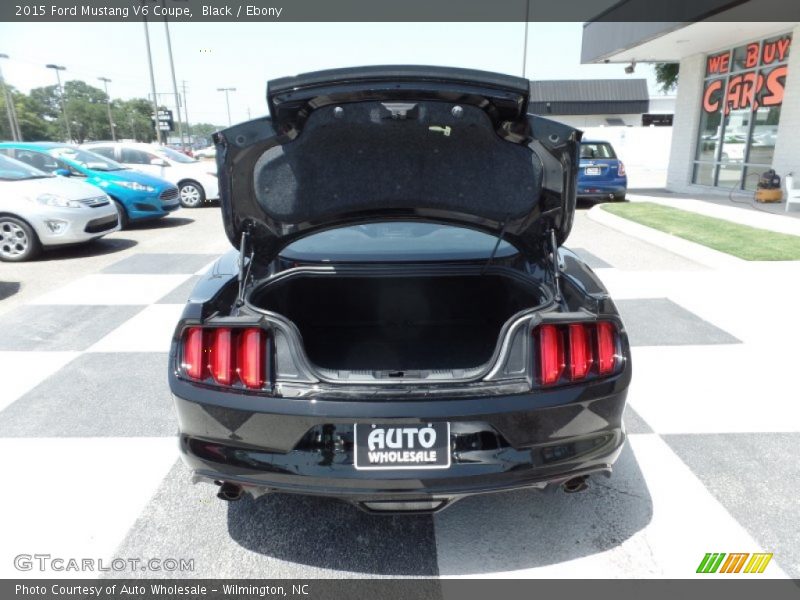 Black / Ebony 2015 Ford Mustang V6 Coupe
