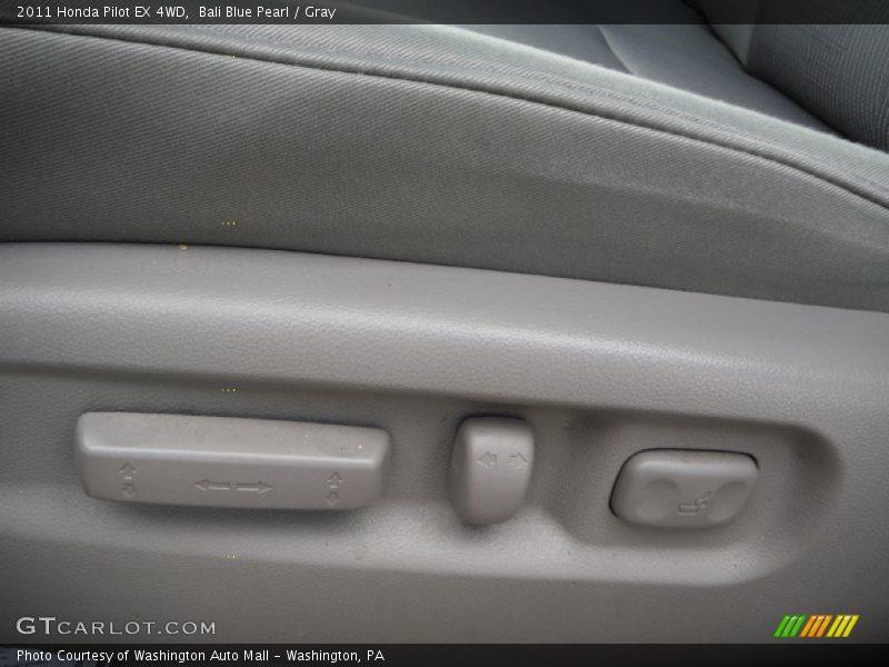 Bali Blue Pearl / Gray 2011 Honda Pilot EX 4WD