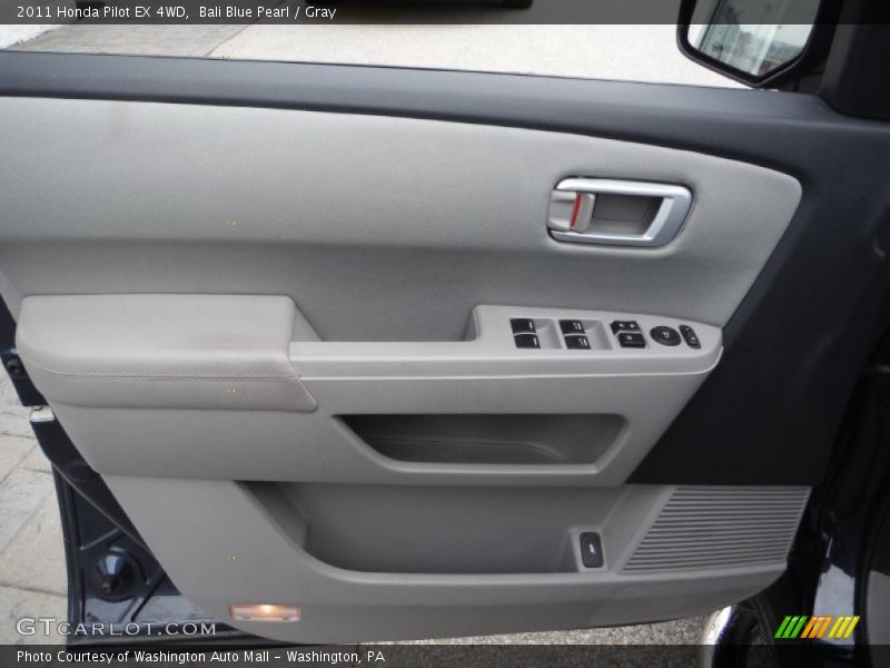 Bali Blue Pearl / Gray 2011 Honda Pilot EX 4WD