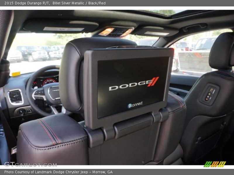 Billet Silver Metallic / Black/Red 2015 Dodge Durango R/T