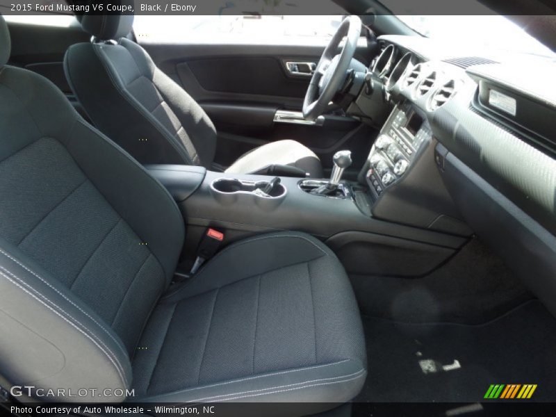 Black / Ebony 2015 Ford Mustang V6 Coupe