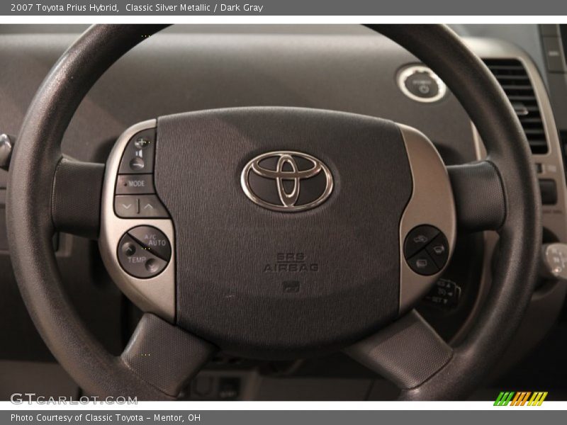 Classic Silver Metallic / Dark Gray 2007 Toyota Prius Hybrid