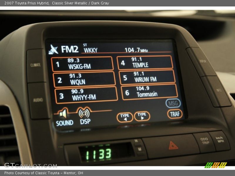 Classic Silver Metallic / Dark Gray 2007 Toyota Prius Hybrid