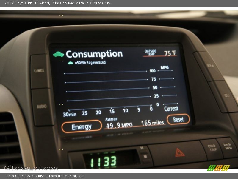 Classic Silver Metallic / Dark Gray 2007 Toyota Prius Hybrid
