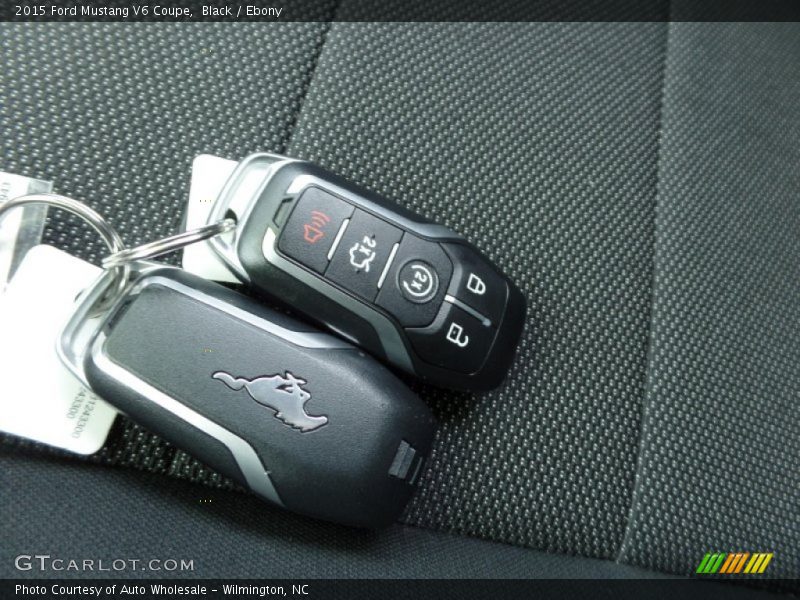 Black / Ebony 2015 Ford Mustang V6 Coupe