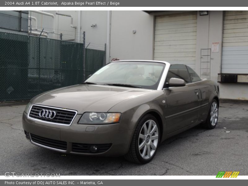 Alpaka Beige Pearl Effect / Beige 2004 Audi A4 1.8T Cabriolet