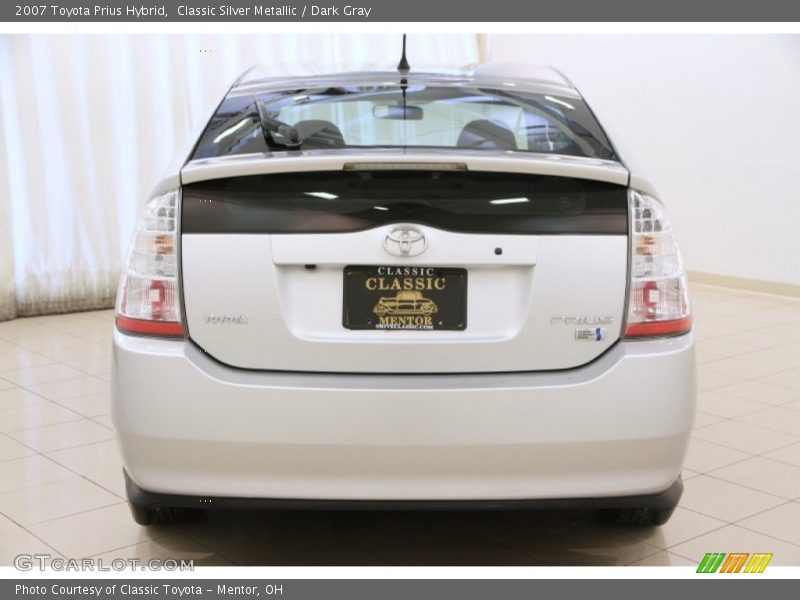 Classic Silver Metallic / Dark Gray 2007 Toyota Prius Hybrid