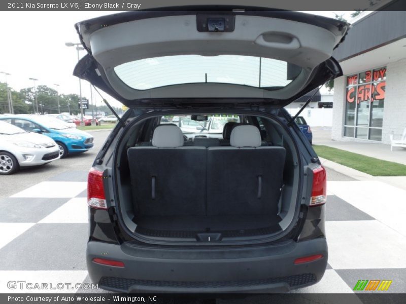 Ebony Black / Gray 2011 Kia Sorento LX V6