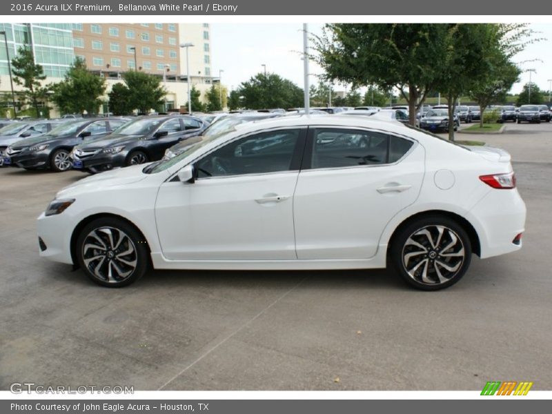Bellanova White Pearl / Ebony 2016 Acura ILX Premium