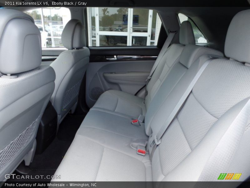 Ebony Black / Gray 2011 Kia Sorento LX V6