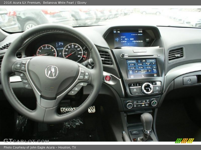 Bellanova White Pearl / Ebony 2016 Acura ILX Premium