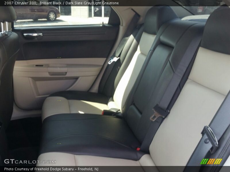 Brilliant Black / Dark Slate Gray/Light Graystone 2007 Chrysler 300