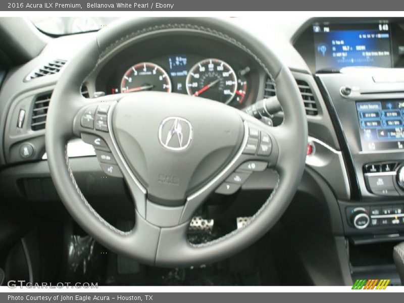 Bellanova White Pearl / Ebony 2016 Acura ILX Premium