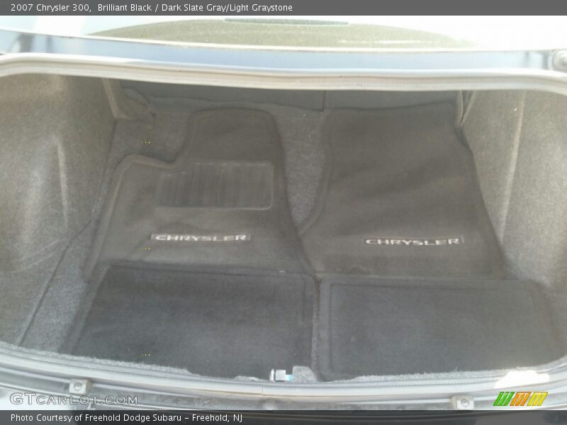 Brilliant Black / Dark Slate Gray/Light Graystone 2007 Chrysler 300