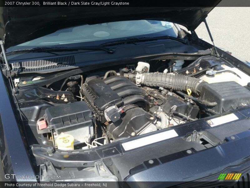 Brilliant Black / Dark Slate Gray/Light Graystone 2007 Chrysler 300