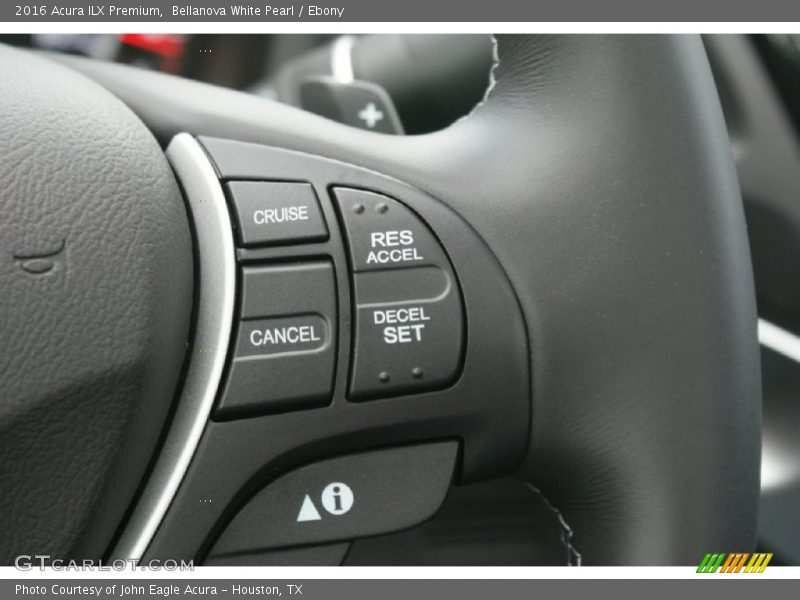 Bellanova White Pearl / Ebony 2016 Acura ILX Premium