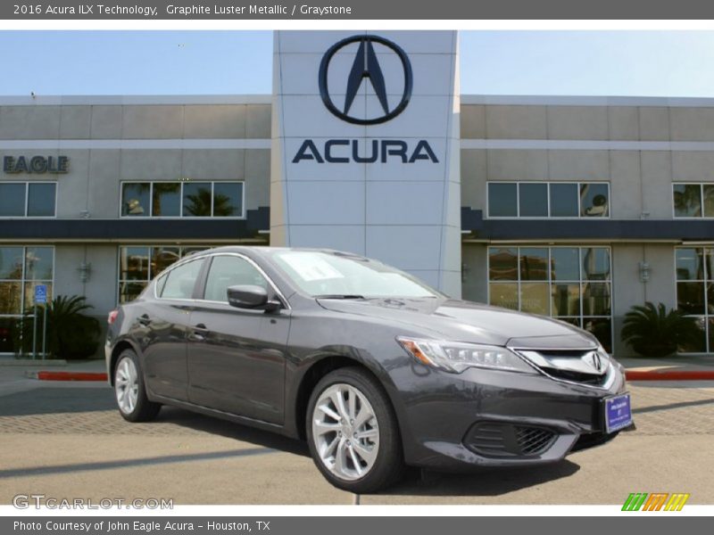 Graphite Luster Metallic / Graystone 2016 Acura ILX Technology