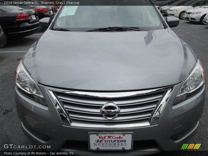 Magnetic Gray / Charcoal 2014 Nissan Sentra SV