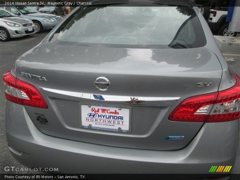 Magnetic Gray / Charcoal 2014 Nissan Sentra SV