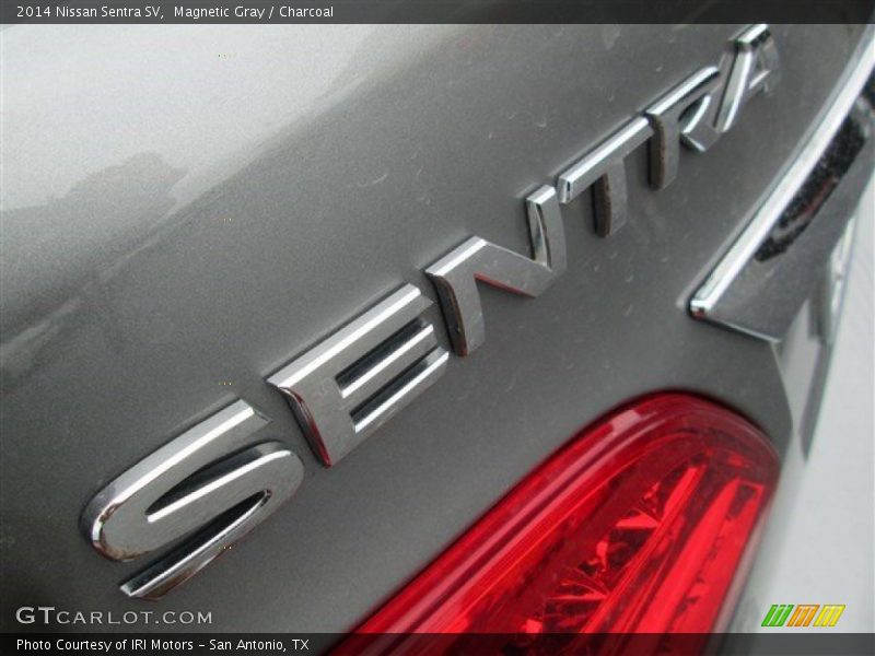 Magnetic Gray / Charcoal 2014 Nissan Sentra SV