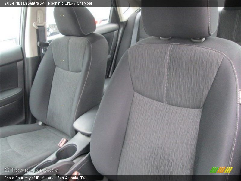 Magnetic Gray / Charcoal 2014 Nissan Sentra SV