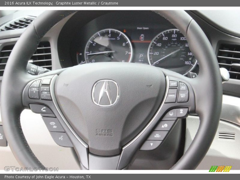 Graphite Luster Metallic / Graystone 2016 Acura ILX Technology