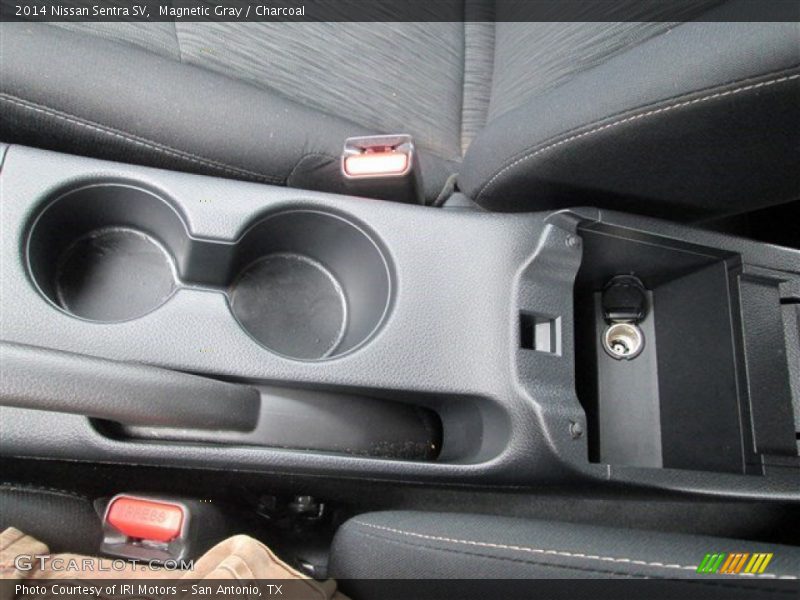 Magnetic Gray / Charcoal 2014 Nissan Sentra SV