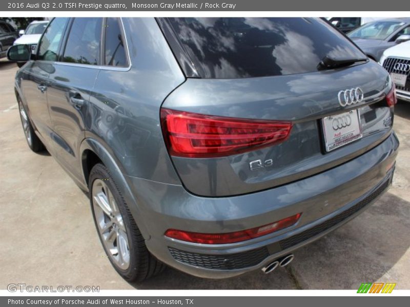 Monsoon Gray Metallic / Rock Gray 2016 Audi Q3 2.0 TSFI Prestige quattro
