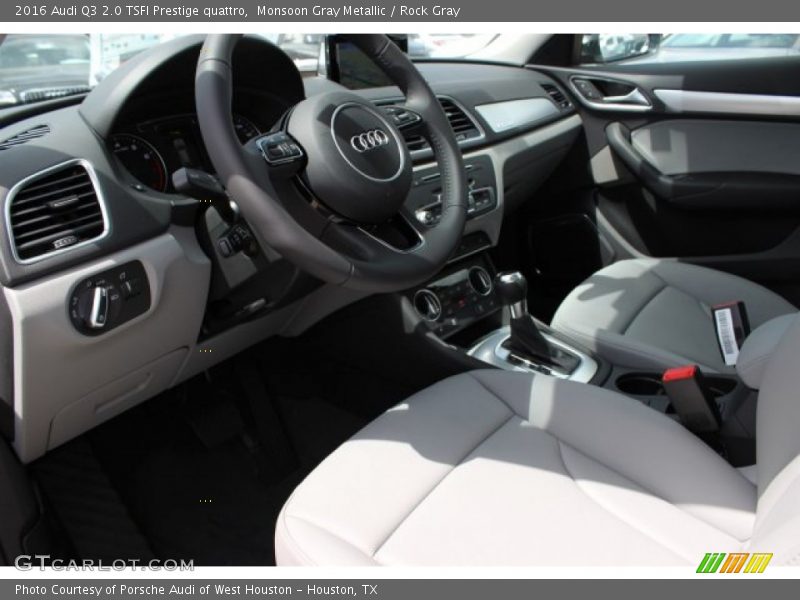 Monsoon Gray Metallic / Rock Gray 2016 Audi Q3 2.0 TSFI Prestige quattro