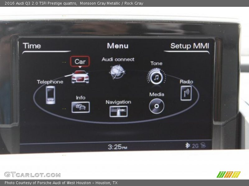 Monsoon Gray Metallic / Rock Gray 2016 Audi Q3 2.0 TSFI Prestige quattro