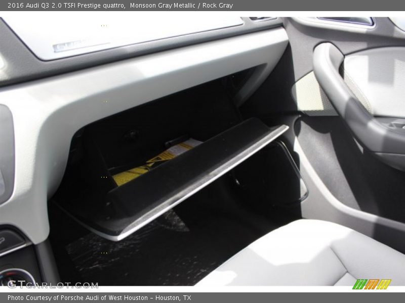 Monsoon Gray Metallic / Rock Gray 2016 Audi Q3 2.0 TSFI Prestige quattro