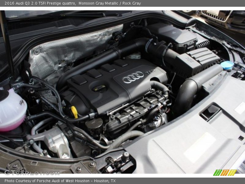 Monsoon Gray Metallic / Rock Gray 2016 Audi Q3 2.0 TSFI Prestige quattro